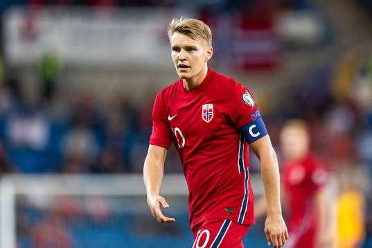 Martin Ødegaard of Norway