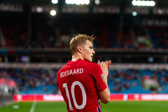 Martin Ødegaard of Norway