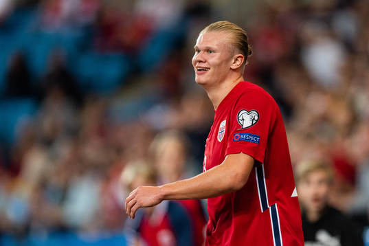 Erling Braut Haaland of Norway