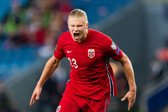 Bläddra bland fler bilder av Football, FIFA World Cup Qualifier, Norway - Gibraltar