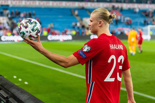 Erling Braut Haaland of Norway