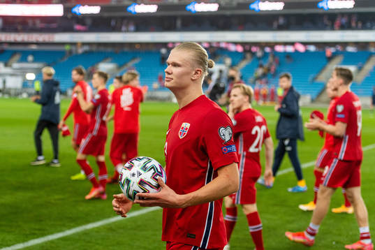 Erling Braut Haaland of Norway