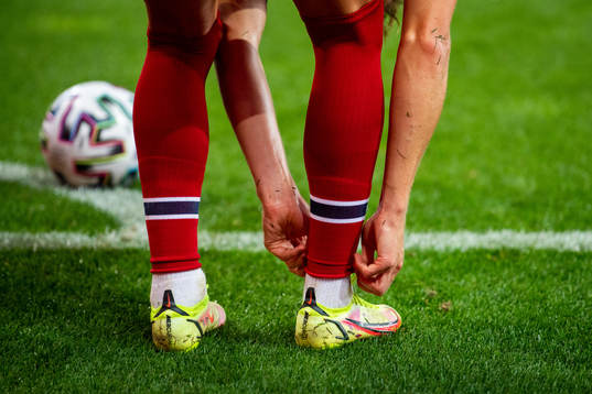 A close-up of Martin Ødegaard of Norway