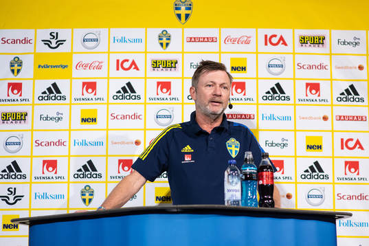 Peter Gerhardsson, head coach of the Swedish women's