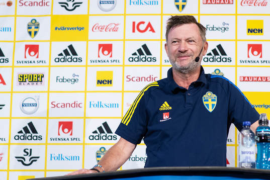Peter Gerhardsson, head coach of the Swedish women's