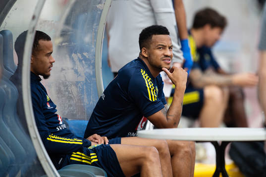 Martin Olsson of the Swedish national football team