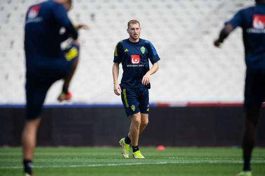 Dejan Kulusevski of the Swedish national football team