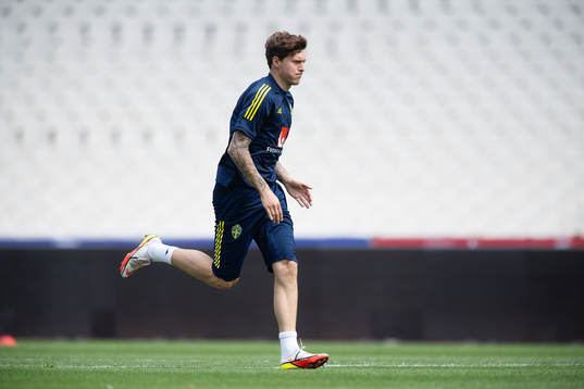 Victor Nilsson Lindelöf of the Swedish national football