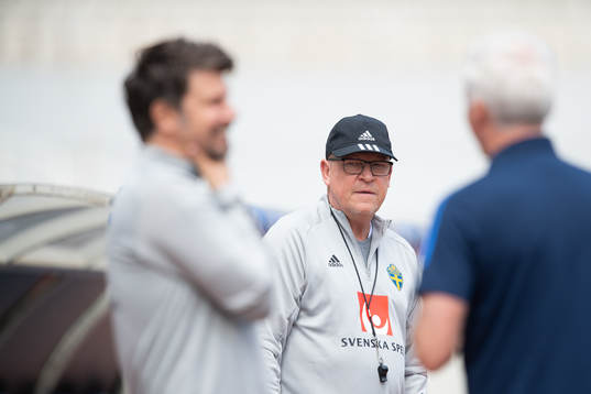 head coach Janne Andersson of the Swedish national football