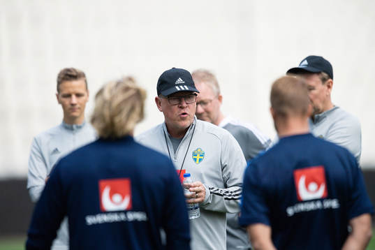 head coach Janne Andersson of the Swedish national football