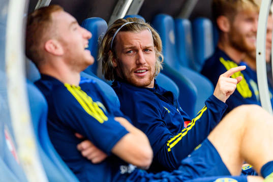 Emil Forsberg of the Swedish national football team