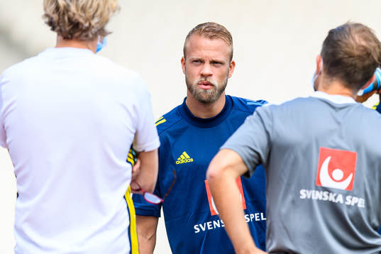 Daniel Sundgren of the Swedish national football team