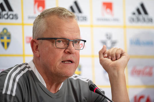 head coach Janne Andersson of the Swedish national football