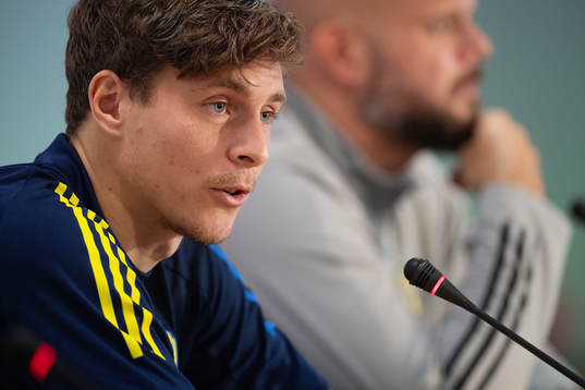 Victor Nilsson Lindelöf of the Swedish national football