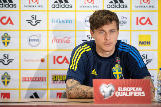 Victor Nilsson Lindelöf of the Swedish national football