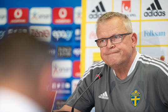 head coach Janne Andersson of the Swedish national football