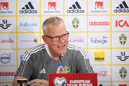 head coach Janne Andersson of the Swedish national football