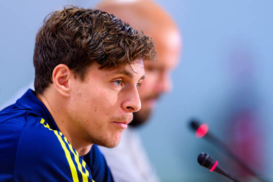 Victor Nilsson Lindelöf of the Swedish national football
