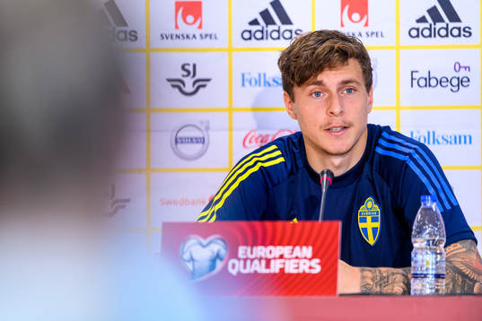 Victor Nilsson Lindelöf of the Swedish national football