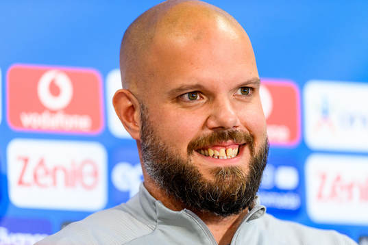 Press officer Jakob Kakembo Andersson of the Swedish