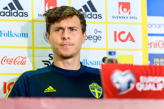 Victor Nilsson Lindelöf of the Swedish national football