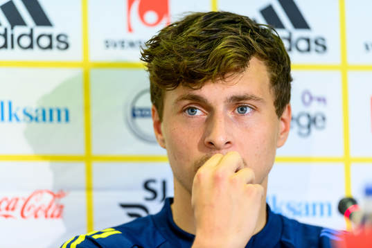Victor Nilsson Lindelöf of the Swedish national football