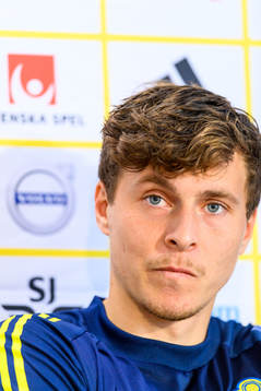 Victor Nilsson Lindelöf of the Swedish national football