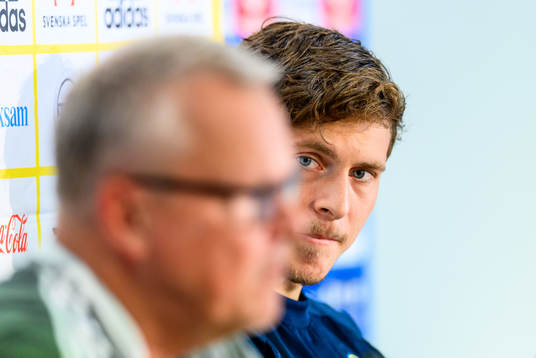 Victor Nilsson Lindelöf of the Swedish national football