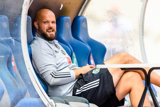 Press officer Jakob Kakembo Andersson of the Swedish