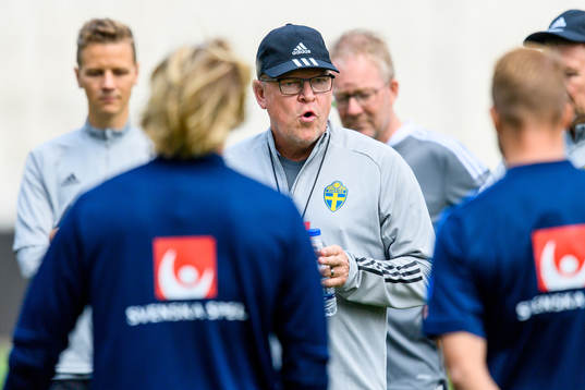 Head coach Janne Andersson of the Swedish national football