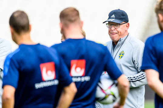 Head coach Janne Andersson of the Swedish national football