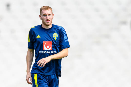 Dejan Kulusevski of the Swedish national football team