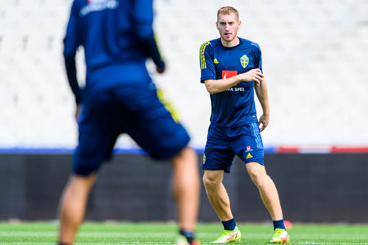 Dejan Kulusevski of the Swedish national football team