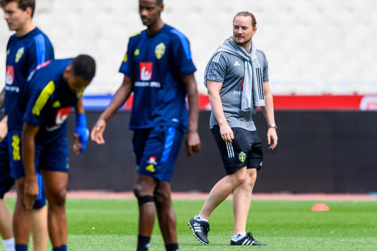 Video analyst Christoffer Bernspång of the Swedish