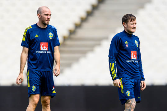 Marcus Danielson and Mattias Johansson of the Swedish