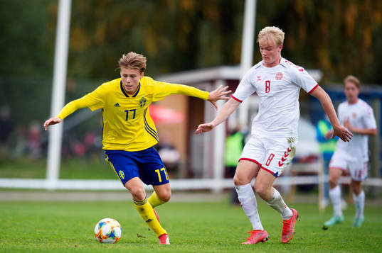 Sveriges David Perez och Danmarks Lauge Sandgrav