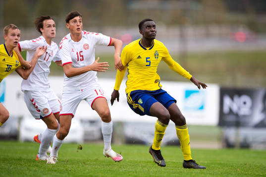 Sveriges Victor Säfsten och Peter Amoran möter Danmarks