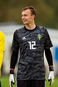 Sveriges målvakt André Picornell