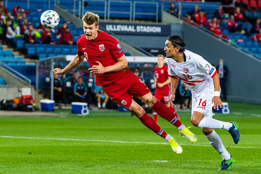 Alexander Sørloth of Norway
