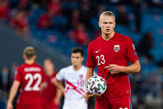 Erling Braut Haaland of Norway