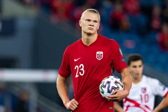 Erling Braut Haaland of Norway