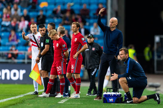 Ståle Solbakken, head coach of Norway