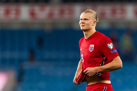 Erling Braut Haaland of Norway