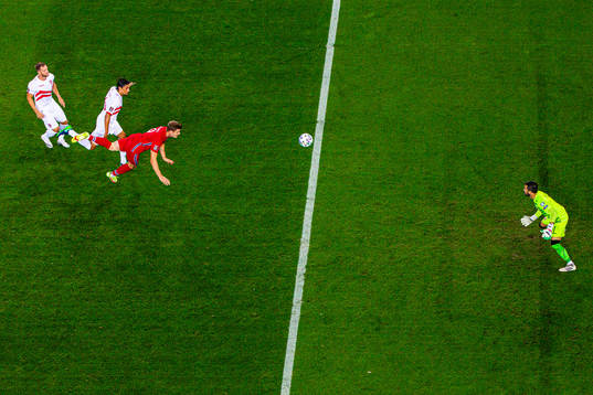 Alexander Sørloth of Norway