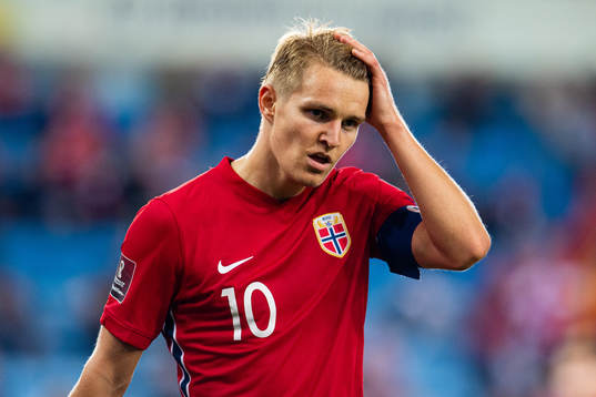 Martin Ødegaard of Norway