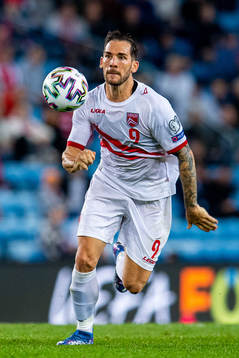 Reece Styche of Gibraltar