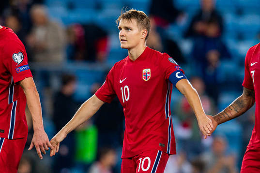 Martin Ødegaard of Norway