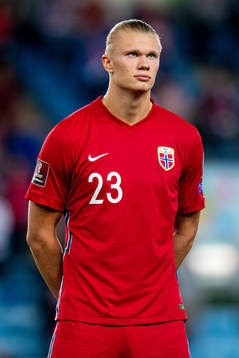 Erling Braut Haaland of Norway