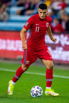 Mohamed Elyounoussi of Norway