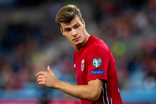 Alexander Sørloth of Norway